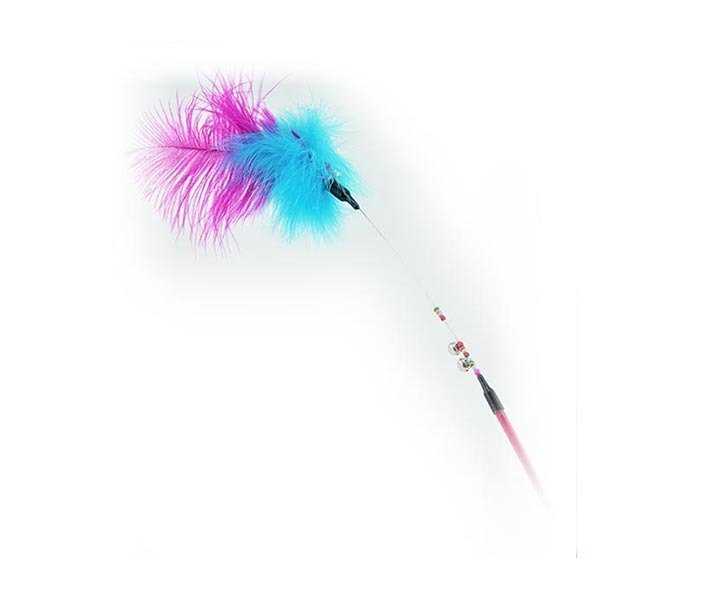 Juguete Para Gato De Plumas Pawffy