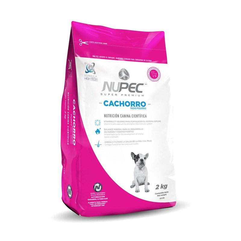 Alimento Nupec Cachorro Raza Pequeña 2kg