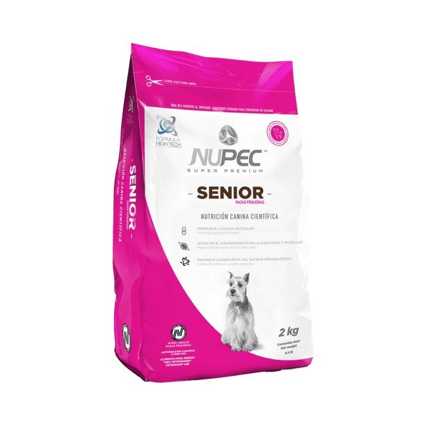 Alimento Nupec Senior Raza Pequeña 2kg