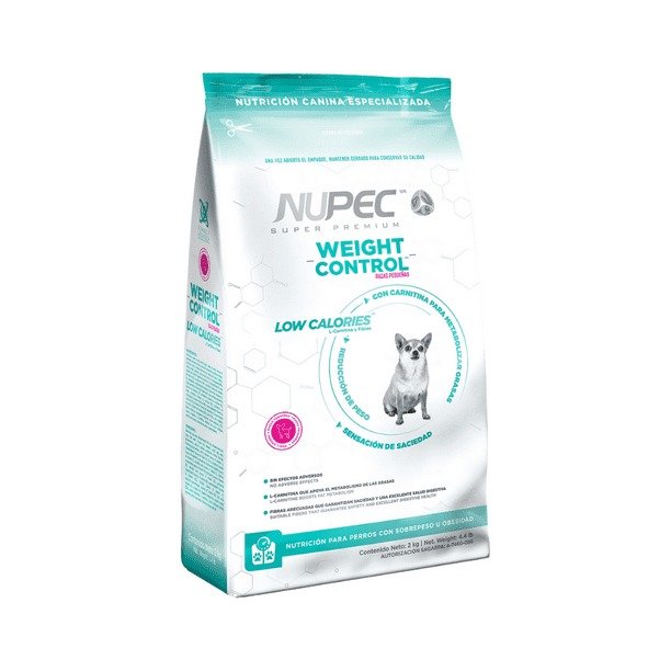 Alimento Nupec Weicontrol Raza Pequelña 2kg