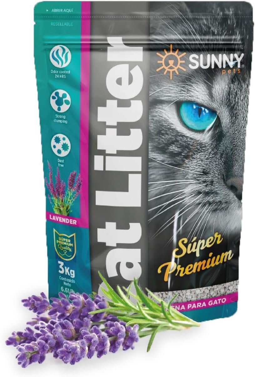 Arena Cat Litter 3Kg Con aroma lavanda