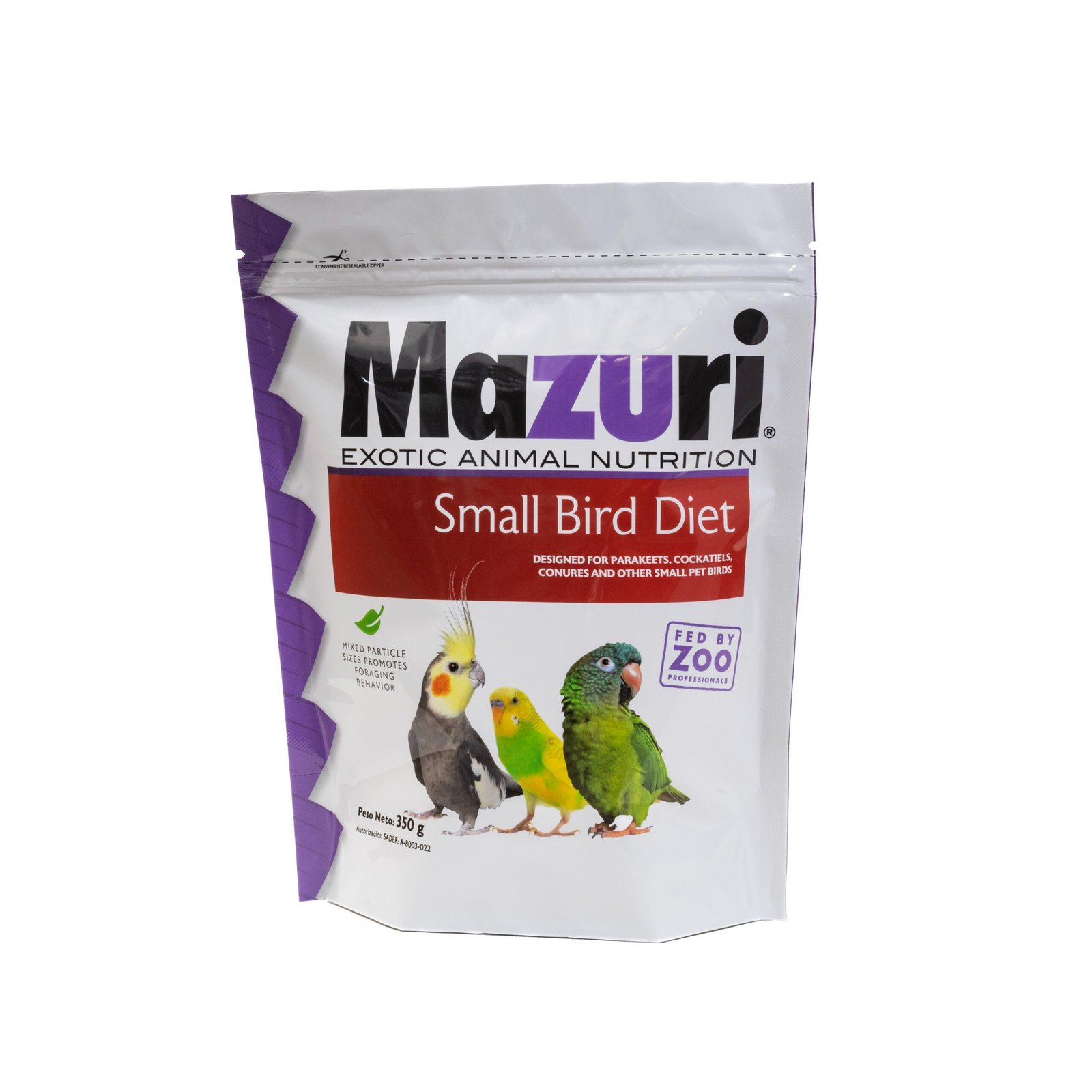 Loros Pequeños Mazuri 350g